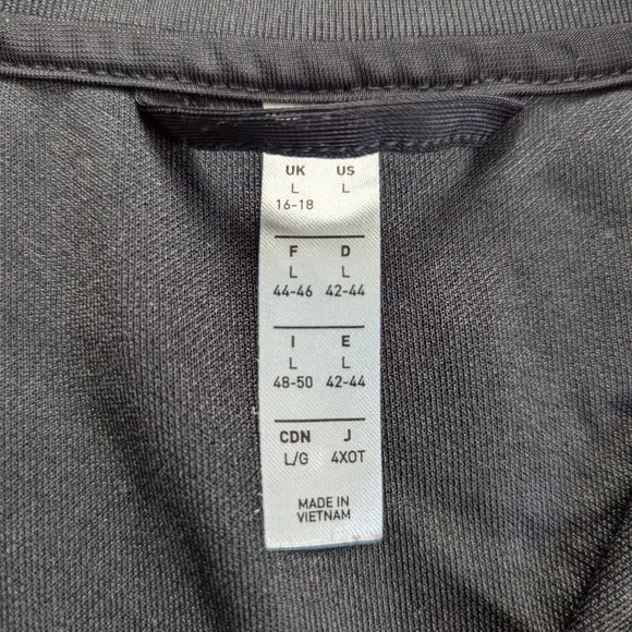 Adidas Climalite Classic 3 Stripe Full Zip Black Lightweight Running Jacket L - Picture 3 of 4